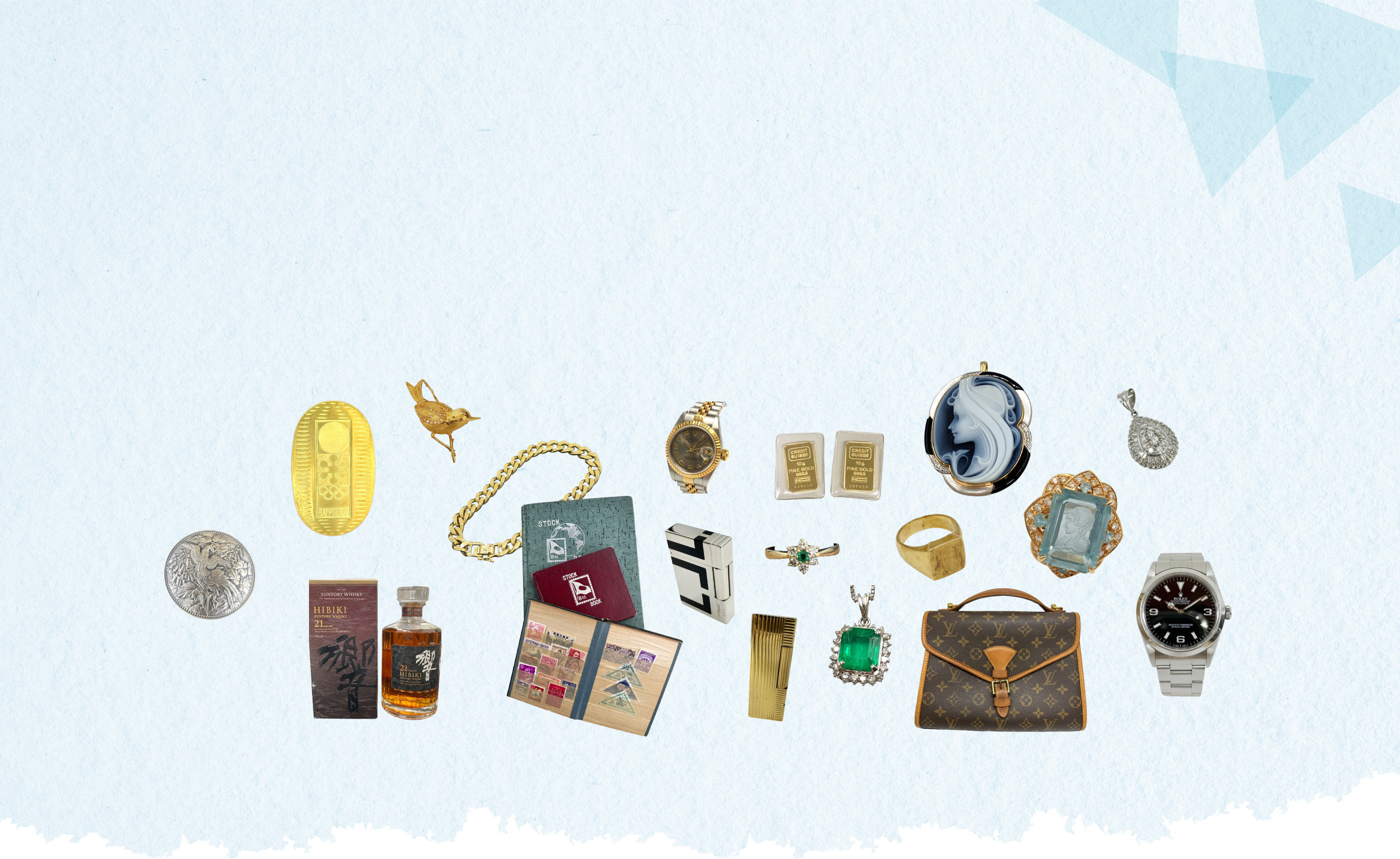 質と買取トライアングル