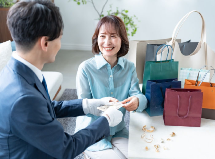 高額でも即日現金買取いたします